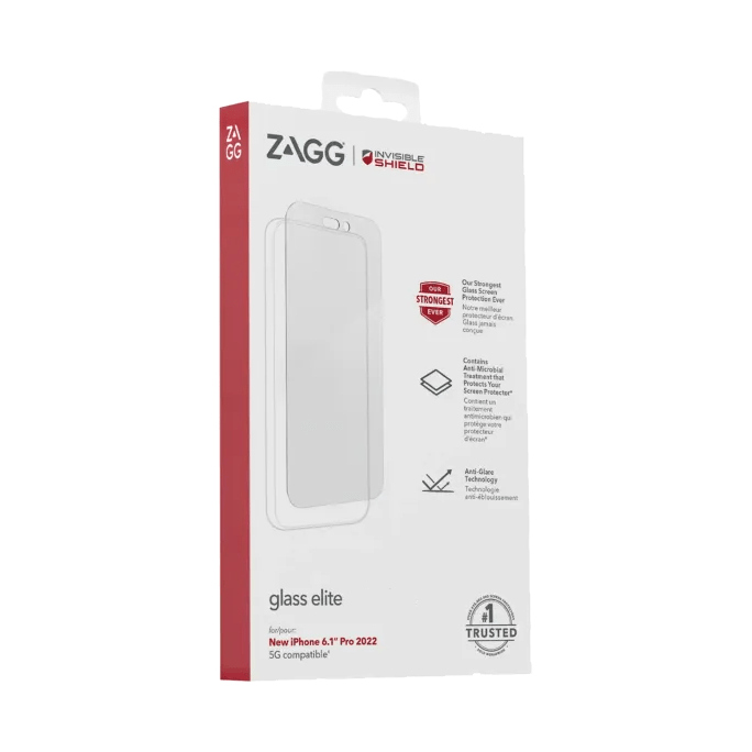 ZAGG InvisibleShield Glass Elite Screen Protector for Apple iPhone 14 Pro - ReDial ZAGG InvisibleShield Glass Elite Screen Protector for Apple iPhone 14 Pro - ReDial